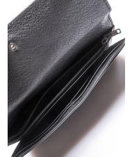 PIQUADRO CAMPIONARIO - BLACK SQUARE Pochette &agrave; revers, en cuir Noir - &Eacute;tui pour tablette & Organiseur - 3