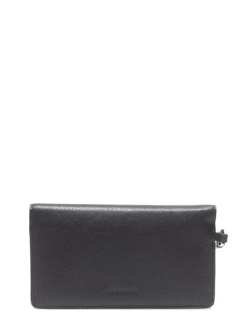 CAMPIONARIO - BLACK SQUARE Pochette &agrave; revers, en cuir Noir - &Eacute;tui pour tablette & Organiseur
