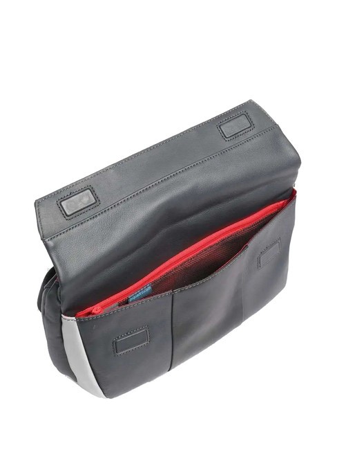 CAMPIONARIO -  URBAN Pochette en cuir gris - Sacs banane
