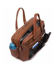 PIQUADRO CAMPIONARIO - BLACK SQUARE Sacoche pour ordinateur portable BLACK SQUARE 15 " CUIR - Porte Documents Travail - 4