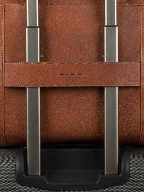 CAMPIONARIO - BLACK SQUARE Sacoche pour ordinateur portable BLACK SQUARE 15 " CUIR - Porte Documents Travail