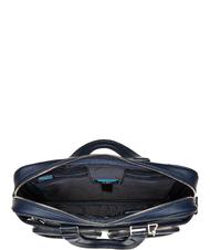 PIQUADRO CAMPIONARIO - MODUS Serviette en cuir pour pc 14" bleu - Porte Documents Travail - 6