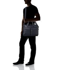 PIQUADRO CAMPIONARIO - MODUS Serviette en cuir pour pc 14" bleu - Porte Documents Travail - 7