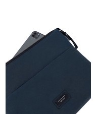 PIQUADRO CAMPIONARIO - HARPER Pochette plate en cuir bleu - &Eacute;tui pour tablette & Organiseur - 2
