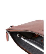 PIQUADRO CAMPIONARIO - BLACK SQUARE Pochette en cuir CUIR - &Eacute;tui pour tablette & Organiseur - 3