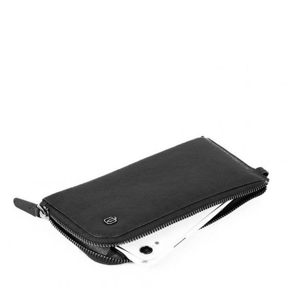 CAMPIONARIO - BLACK SQUARE Portefeuille de support pour smartphone Noir - &Eacute;tui pour tablette & Organiseur