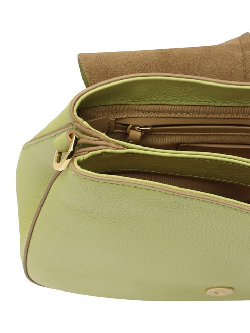 HELENA ROUND Sac en cuir avec double bandouli&egrave;re immature - Sacs pour Femme