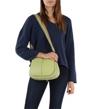 GIANNI CHIARINI HELENA ROUND Sac en cuir avec double bandouli&egrave;re immature - Sacs pour Femme - 6