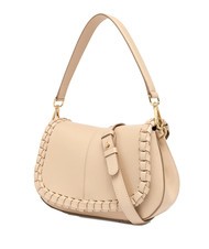 GIANNI CHIARINI HELENA ROUND Sac en cuir &agrave; rabat cr&egrave;me - Sacs pour Femme - 2