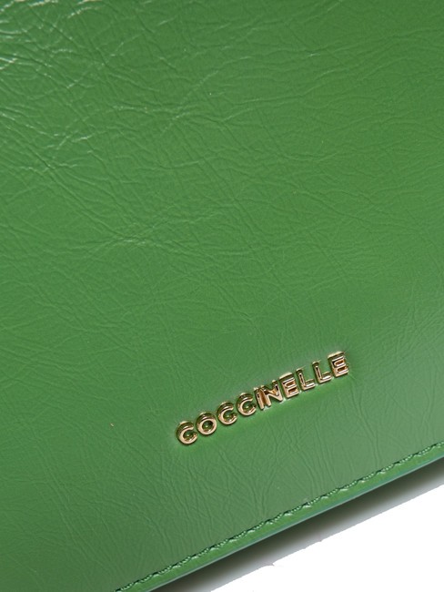 BEAT ROCK Sac à rabat en cuir craquelé menthe poivrée - Sacs pour Femme