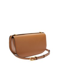 FURLA SFERA Sac bandouli&egrave;re en cuir &agrave; rabat Brandy - Sacs pour Femme - 2