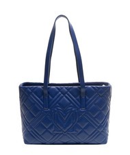 LOVE MOSCHINO QUILTED  Cabas épaule bleu - Sacs pour Femme - 4
