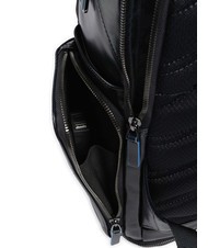 PIQUADRO BLUE SQUARE  Sac à dos pour ordinateur portable 15,6" en cuir bleu - Sacs à dos pour ordinateur portable - 3