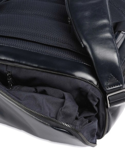 BLUE SQUARE  Sac à dos pour ordinateur portable 15,6" en cuir bleu - Sacs à dos pour ordinateur portable