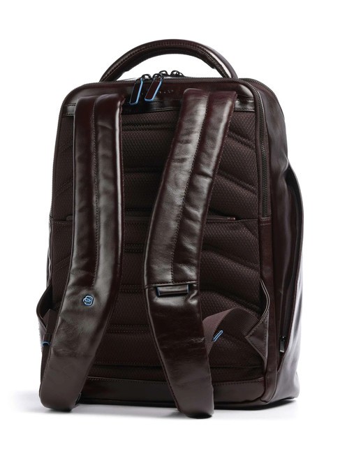 BLUE SQUARE Sac à dos en cuir, support ordinateur 14" ACAJOU - Sacs à dos pour ordinateur portable