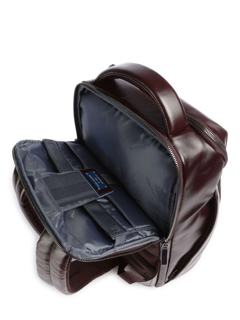 BLUE SQUARE Sac à dos en cuir, support ordinateur 14" ACAJOU - Sacs à dos pour ordinateur portable