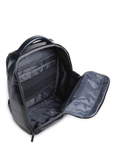 BLUE SQUARE Sac à dos en cuir, support ordinateur 14" bleu - Sacs à dos pour ordinateur portable