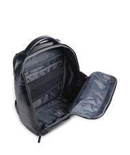 PIQUADRO BLUE SQUARE Sac à dos en cuir, support ordinateur 14" bleu - Sacs à dos pour ordinateur portable - 4