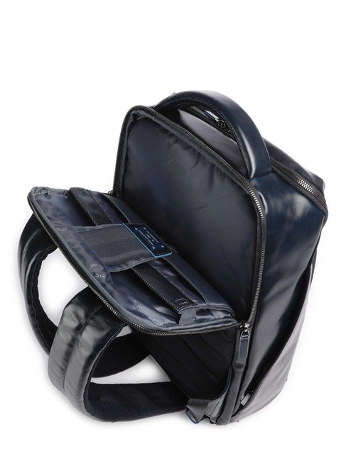 BLUE SQUARE Sac à dos en cuir, support ordinateur 14" bleu - Sacs à dos pour ordinateur portable