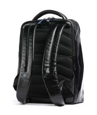 PIQUADRO BLUE SQUARE Sac à dos en cuir, support ordinateur 14" - Sacs à dos pour ordinateur portable