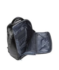 PIQUADRO BLUE SQUARE Sac à dos en cuir, support ordinateur 14" Noir - Sacs à dos pour ordinateur portable - 4