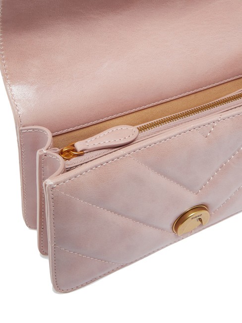 LOVE ONE MINI Mini sac en croûte de cuir poudre-or antique - Sacs pour Femme