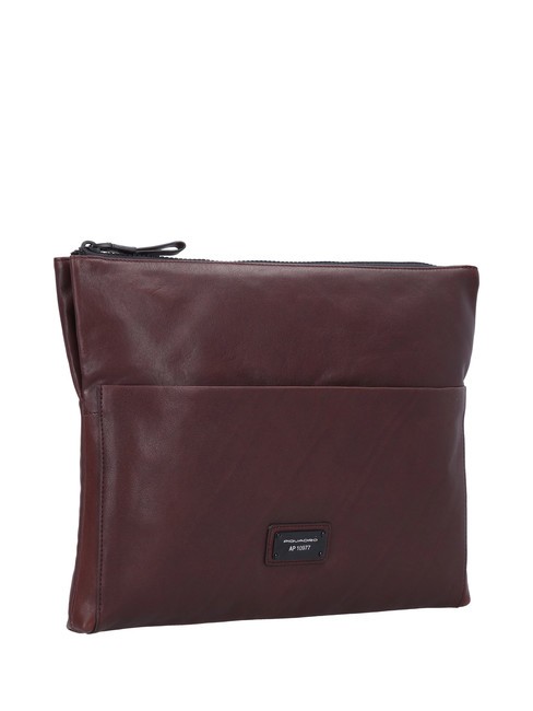 CAMPIONARIO - HARPER Pochette plate en cuir MORO - &Eacute;tui pour tablette & Organiseur
