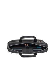 PIQUADRO CAMPIONARIO - MODUS Mallette PC 13", en cuir Noir - Porte Documents Travail - 4