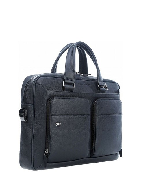 Dossier BLACK SQUARE, support PC 15 " bleu - Porte Documents Travail