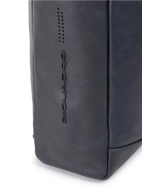 CAMPIONARIO -  URBAN Mallette verticale, support pour ordinateur 14 " bleu - Porte Documents Travail