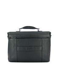 PIQUADRO CAMPIONARIO - MODUS Serviette en cuir pour pc 15" bleu - Porte Documents Travail - 4