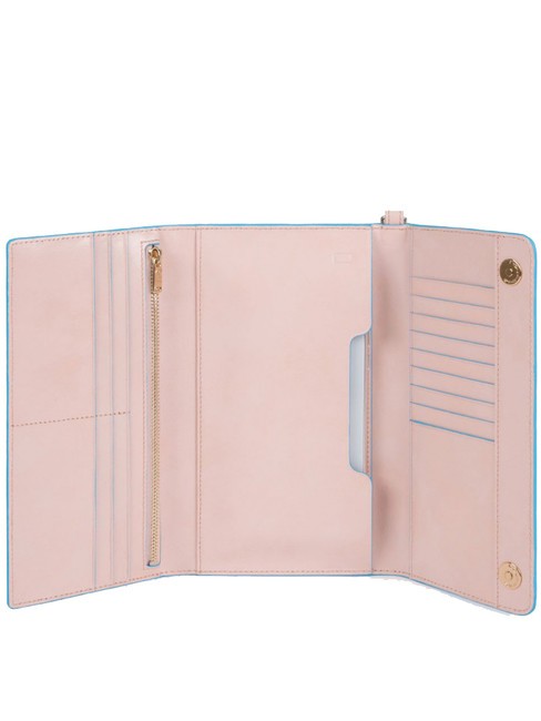 CAMPIONARIO - BLUE SQUARE  Portefeuille en cuir ROSA - Portefeuilles Femme