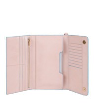 PIQUADRO CAMPIONARIO - BLUE SQUARE  Portefeuille en cuir - Portefeuilles Femme