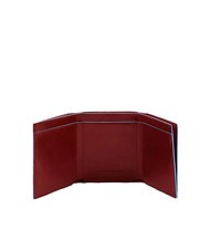 PIQUADRO CAMPIONARIO - BLUE SQUARE Porte-cartes de cr&eacute;dit en cuir ROUGE - Portefeuilles Homme - 2