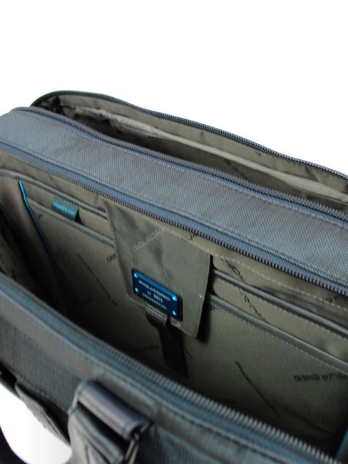 Porte document P16, sac pour ordinateur portable 15.6'' - iPad 10,5'' CHEVRON BLEU - Porte Documents Travail