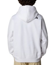 THE NORTH FACE DREW PEAK Sweatshirt &agrave; capuche blanc tnf / noir tnf - Pulls molletonn&eacute;s - 2