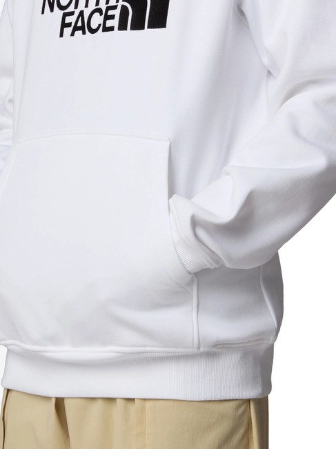 DREW PEAK Sweatshirt &agrave; capuche blanc tnf / noir tnf - Pulls molletonn&eacute;s
