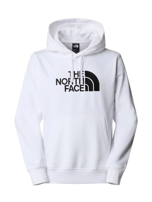 DREW PEAK Sweatshirt &agrave; capuche blanc tnf / noir tnf - Pulls molletonn&eacute;s