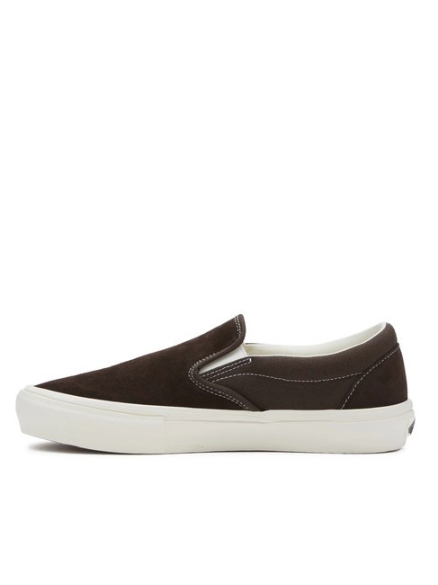 SKATE SLIP-ON Baskets de skate brun chocolat - Chaussures Homme