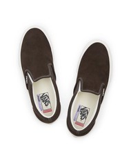 VANS SKATE SLIP-ON Baskets de skate brun chocolat - Chaussures Homme - 4