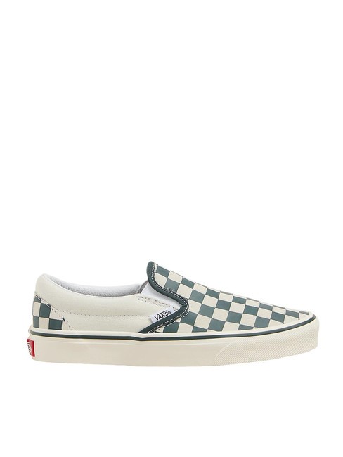 CLASSIC SLIP-ON  Chaussures en toile vert/vrai blanc - Chaussures unisexe