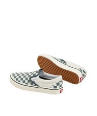 VANS CLASSIC SLIP-ON  Chaussures en toile vert/vrai blanc - Chaussures unisexe - 4