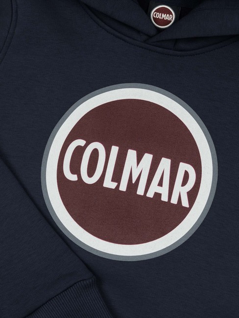 MODISH KIDS Sweat &agrave; capuche imprim&eacute; logo bleu marine - B&eacute;b&eacute; Sweat