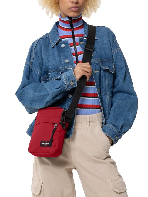 THE ONE Bourse rouge écarlate - Sacs en Bandoulières pour Homme