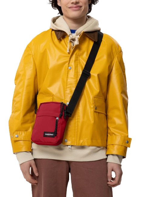 THE ONE Bourse rouge écarlate - Sacs en Bandoulières pour Homme