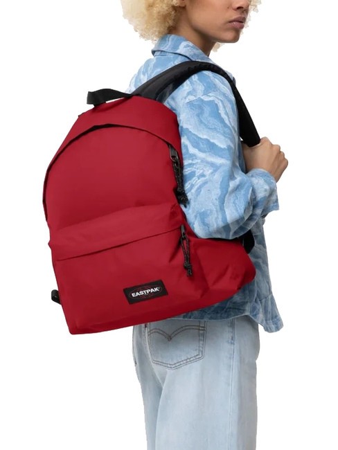 PADDED PAK'R Sac &agrave; dos rouge &eacute;carlate - Sacs &agrave; dos pour l'&Eacute;cole & les Loisirs