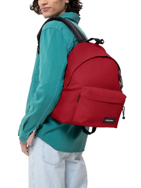 PADDED PAKR Sac à dos rouge écarlate - Sacs à dos pour l'École & les Loisirs