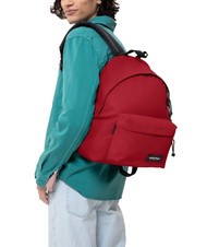 EASTPAK PADDED PAK'R Sac &agrave; dos rouge &eacute;carlate - Sacs &agrave; dos pour l'&Eacute;cole & les Loisirs - 6