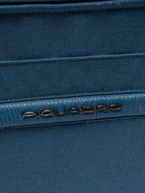 CAMPIONARIO - SIGNO Porte-bloc A4 en cuir et tissu aviation - &Eacute;tui pour tablette & Organiseur