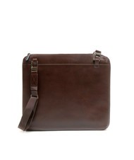 PIQUADRO CAMPIONARIO - BLUE SQUARE  Bloc-notes BLEU CARR&Eacute; A4 ACAJOU - &Eacute;tui pour tablette & Organiseur - 3